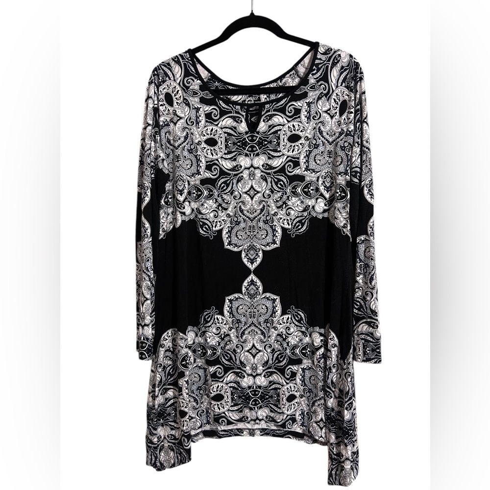 Soma Loungewear Sz Large Long Sleeve Nightgown OR Wear as a Tunic!!